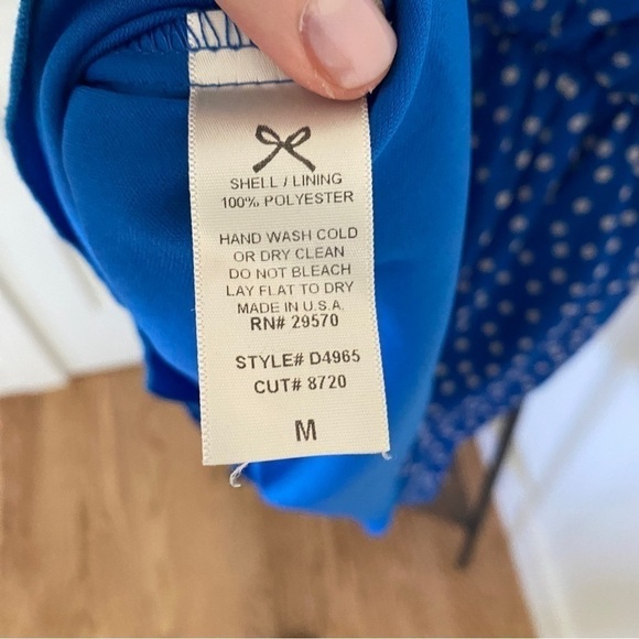 *2/$15* One-Shoulder Polka Dot Dress - Picture 5 of 5